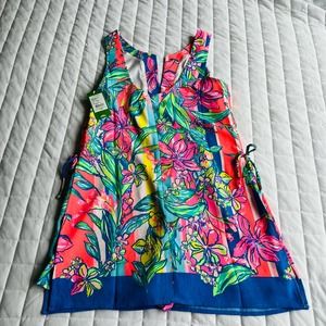Lilly Pulitzer Vibrant Floral Tank Top Dress